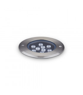 Garten-Einbauboden Metall, Aluminium Stahl 1 Birne 11cm