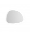 Wall light Peggy Metal, white aluminum 1 bulb 19.5cm