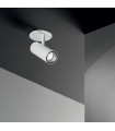 Spot Downlight Play Metal, white aluminum 1 bulb 14cm