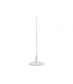 Integrierte LED-Leuchte Yoko Metall, Aluminium, weißer Kunststoff 1 Glühbirne 46cm