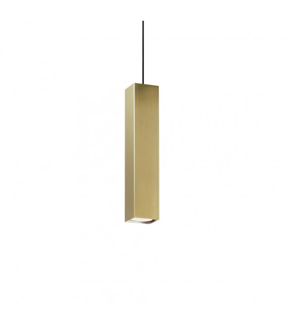 Sospensione di design Sky 1 lampadina Metallo Ottone