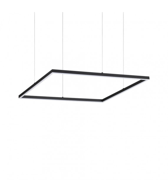 Suspension LED intégré Oracle 1 ampoule Métal,aluminium,plastique Noir