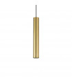 Design pendant lamp Look 1 bulb Metal Brass