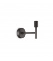 Wall light Set Metal, aluminum Black 1 bulb 16cm