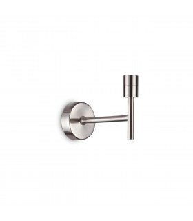 Applique murale Set Métal,aluminium Nickel 1 ampoule 16cm