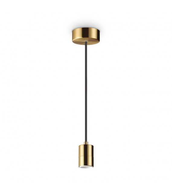 Lampada a sospensione design Set 1 lampadina Metallo, alluminio Ottone