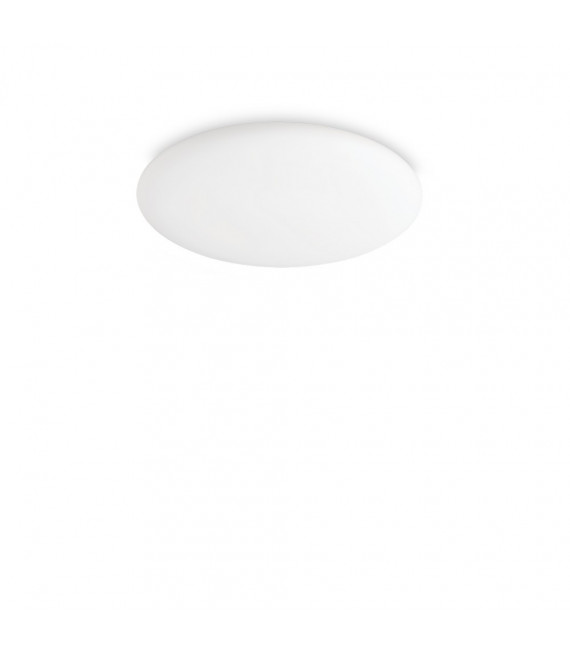 Plafoniera Level Glass, metallo bianco 1 lampadina 8,5cm