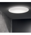 Ceiling light Level Glass, white metal 1 bulb 8.5cm