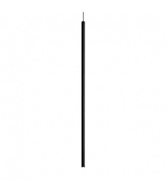 Suspension design Filo 1 ampoule Métal,aluminium Noir