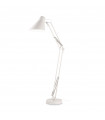 Sally desk lamp Matt white metal 1 bulb 160cm