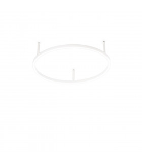 Plafoniera LED integrata Oracle Metal, alluminio bianco 1 lampadina 7cm