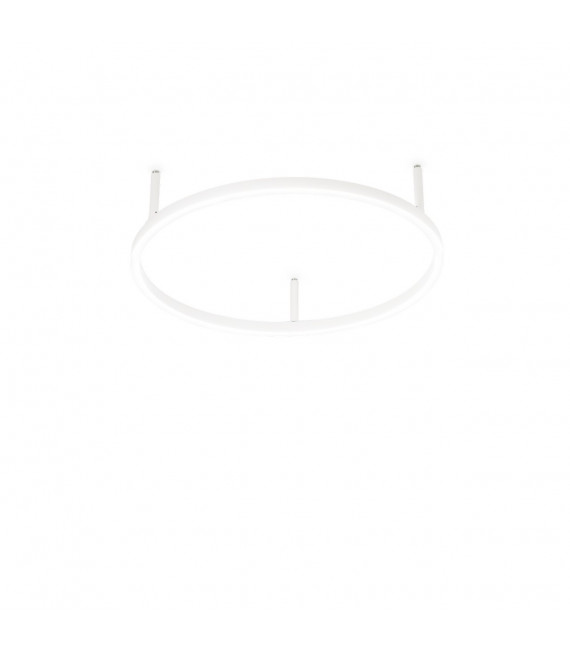 Integrierte LED-Deckenleuchte Oracle Metal, Weißaluminium 1 flammig 7cm