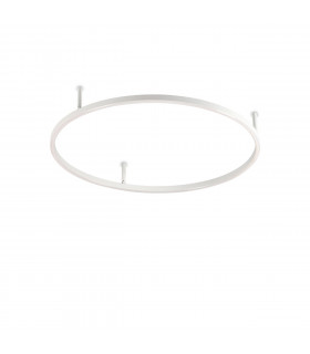 Integrierte LED-Deckenleuchte Oracle Metal, Weißaluminium 1 flammig 7cm