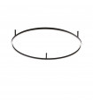Integrated LED ceiling light Oracle Metal, aluminum Black 1 bulb 7cm