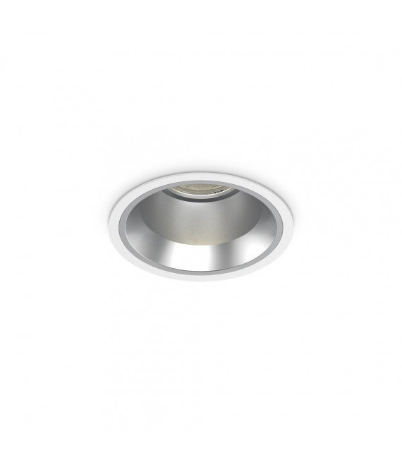 Einbaustrahler Off Metal, weißaluminium 1 flammig 7,6cm