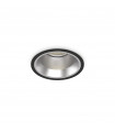 Recessed spotlight Off Metal, aluminum Black 1 bulb 7.6cm
