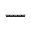 Recessed spotlight Lika Metal, aluminum Gray 1 bulb 4.8cm