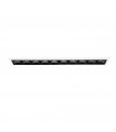 Recessed spotlight Lika Metal, aluminum Black 1 bulb 4.8cm