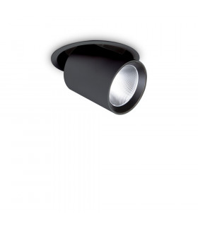 Recessed spotlight Nova Metal, aluminum Black 1 bulb 13.8cm