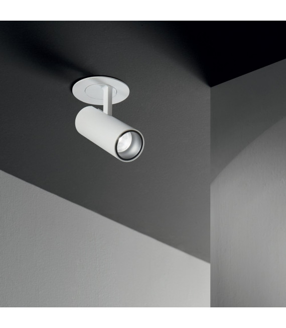 Faretto da incasso Play Metallo, alluminio Nero 1 lampadina 12,5cm