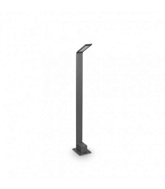 Borne de jardin Agos Métal,aluminium Anthracite 1 ampoule 80cm