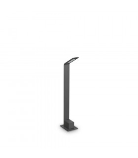 Borne de jardin Agos Métal,aluminium Anthracite 1 ampoule 60cm