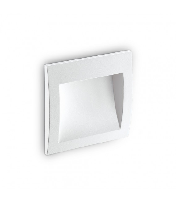 Applique encastrée de jardin Wire Verre,métal,aluminium blanc 1 ampoule 14cm