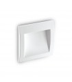 Applique encastrée de jardin Wire Verre,métal,aluminium blanc 1 ampoule 14cm
