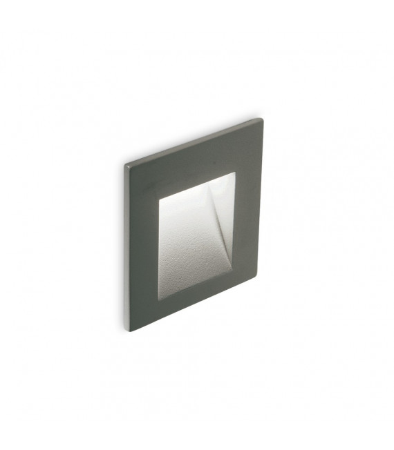 Empotrable para jardín Bit Metal, Aluminio Antracita 1 bombilla 7cm