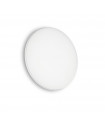 Ceiling light Mib Metal, aluminium, white plastic 1 bulb 5cm