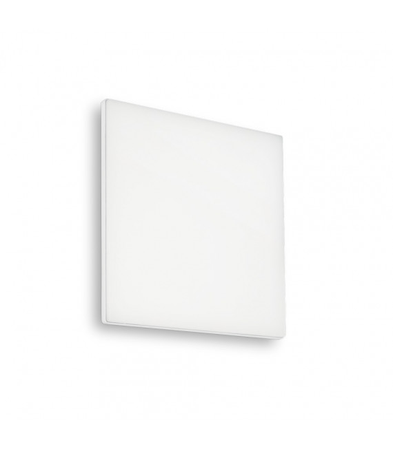 Plafón Mib Metal, aluminio, plástico blanco 1 bombilla 5cm