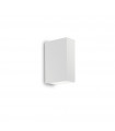 Applique de jardin Tetris-2 Métal,aluminium blanc 2 ampoules 13cm