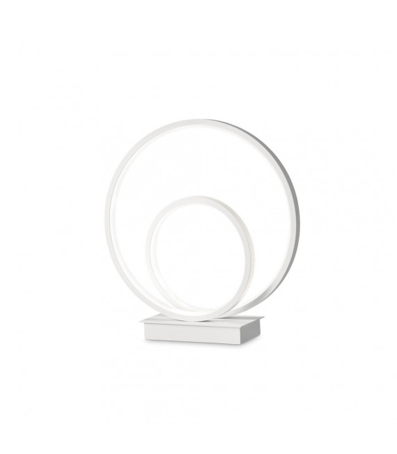 Lampada LED integrata Oz Metallo, plastica bianca 1 lampadina 31cm
