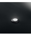 Way black plastic garden recessed light 1 bulb 11cm
