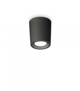 Foco Downlight Livia Plástico Negro 1 bombilla 6,5cm