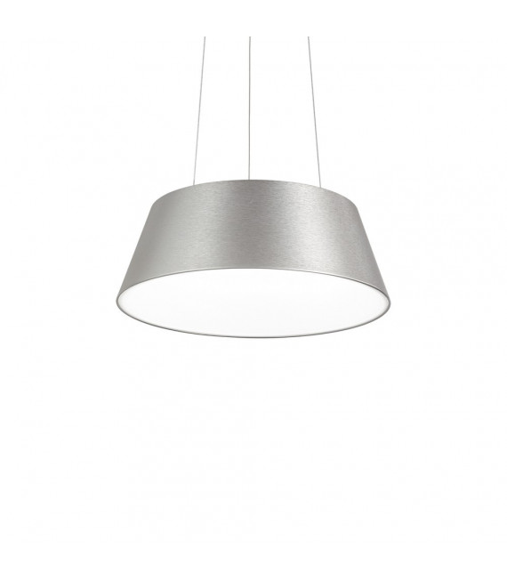 Cloe pendant light 1 bulb Plastic,metal Chrome