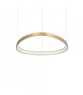 Suspension LED intégré Gemini Métal,plastique Laiton 1 ampoule cm