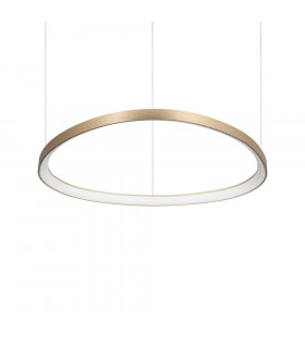 Suspension LED intégré Gemini Métal,plastique Laiton 1 ampoule cm