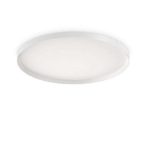 Integrated LED ceiling light Fly Metal, aluminium, white plastic 1 bulb 7cm