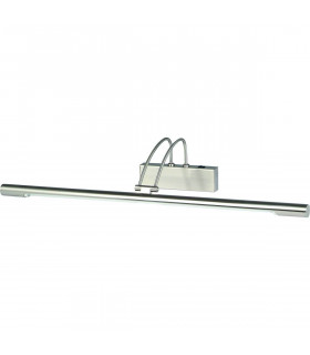 Lampada da tavolo 68cm Argento satinato