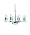 plafonnier ventilateur vintage 2 ampoules e27 max 60w brun patiné