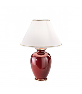Lampada da tavolo GIARDINO in oro 24 carati 1 lampadina