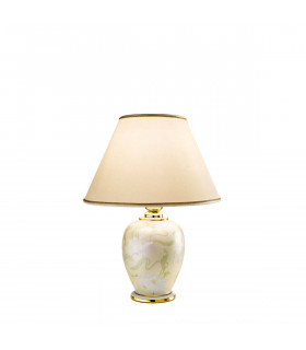 GIARDINO lámpara de mesa oro 24 quilates 1 bombilla