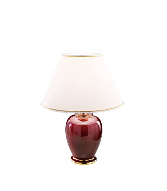 GIARDINO Tischlampe 24 Karat Gold 1 Glühbirne