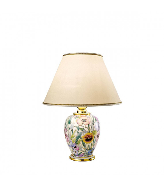 Lampada da tavolo GIARDINO in oro 24 carati 1 lampadina