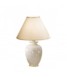 GIARDINO Tischlampe 24 Karat Gold 1 Glühbirne
