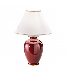 GIARDINO Tischlampe 24 Karat Gold 1 Glühbirne