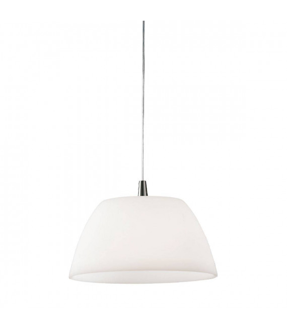 Lampada a sospensione in nichel MALMÖ 1 lampadina