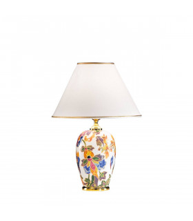 Lampada da tavolo DAMASCO 24 carati Oro 1 lampadina