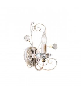 ROSSANA Champagne / Gold Aplique 1 bombilla